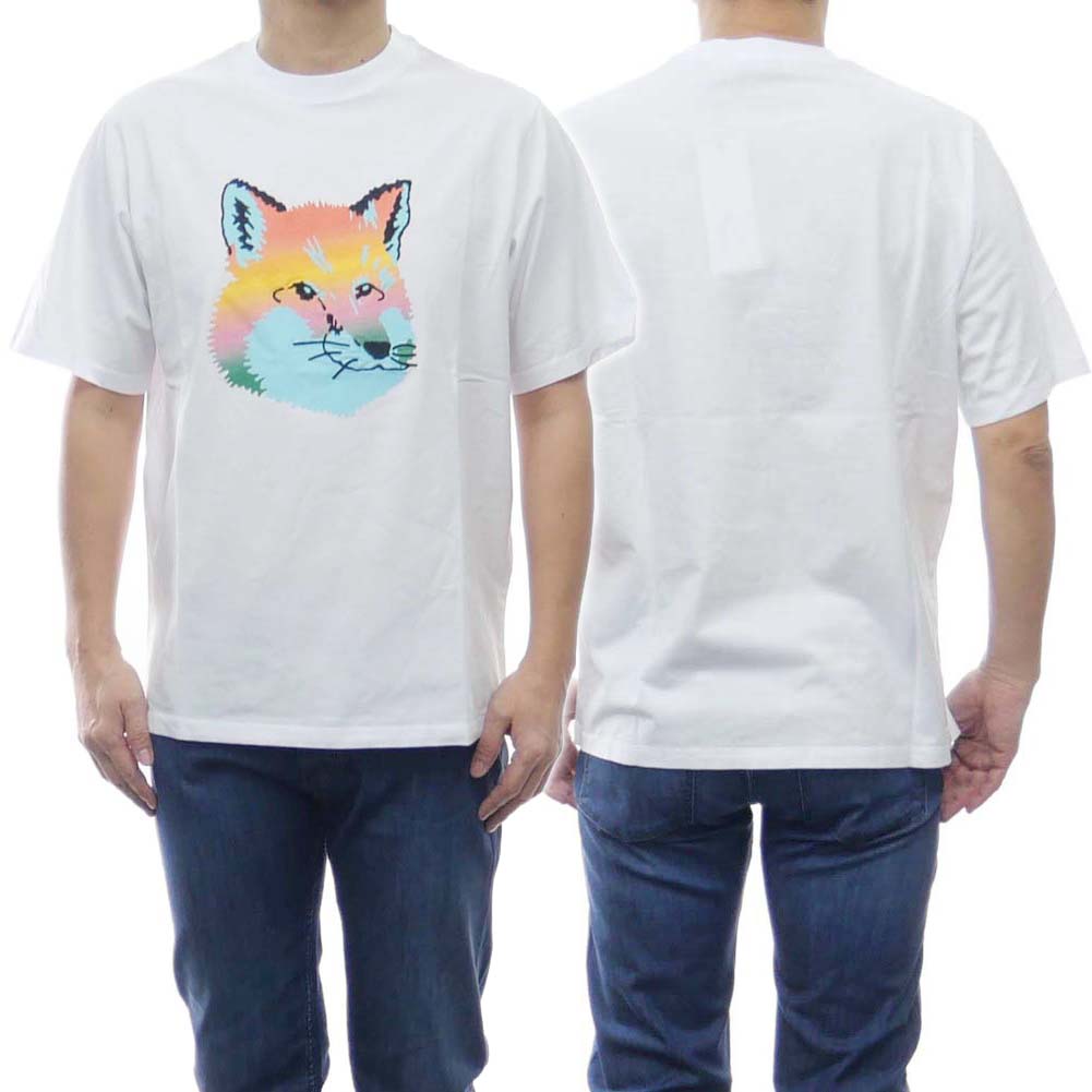 MAISON KITSUNE アンソニー・バーリル Ｔシャツ(IM00127KJ0008) MAISON KITSUNE アンソニー・バーリル Tシャツ(IM00127KJ0008