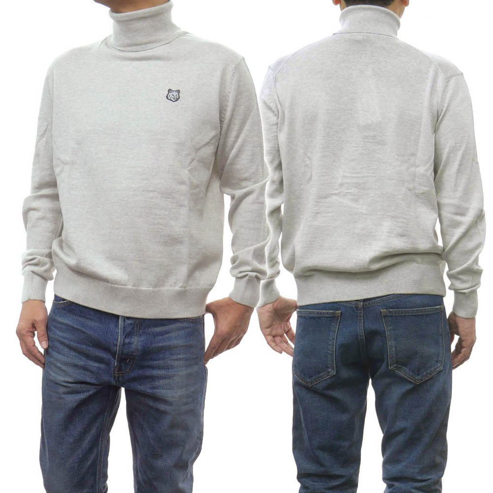 楽天市場】メゾンキツネ MAISON KITSUNE ハイネックニット