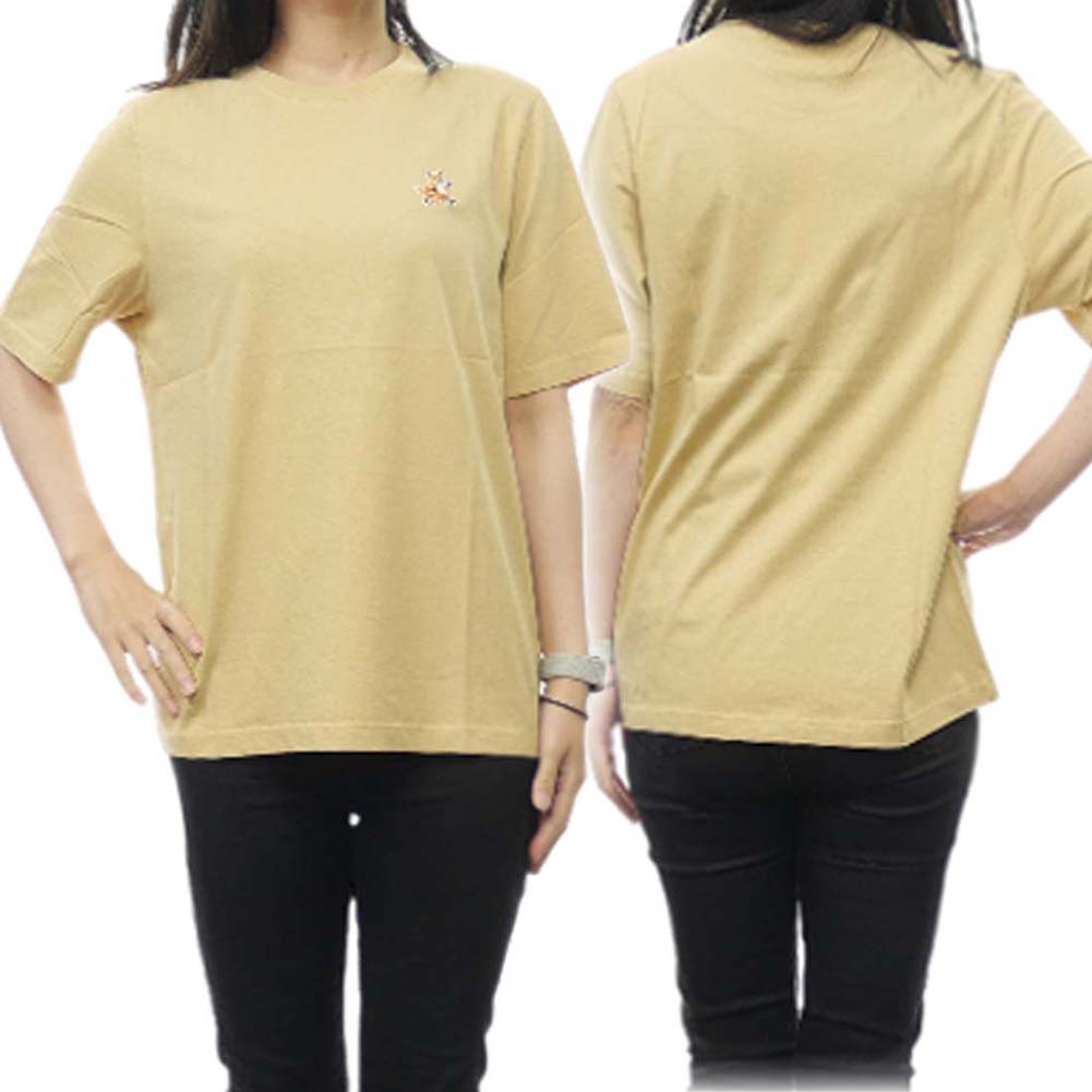 MAISON KITSUNE メゾンキツネ レディースクルーネックTシャツ MW00119KJ0008 / SPEEDY FOX PATCH COMFORT TEE SHIRT ブラック 楽天市場】メゾンキツネ MAISON KITSUNE クルーネックTシャツ