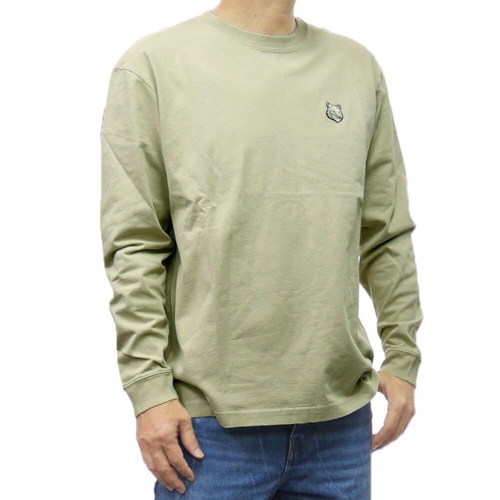 MAISON KITSUNE クルーネック 長袖Tシャツ lm00108kj0008 lm00108kj000802.jpg