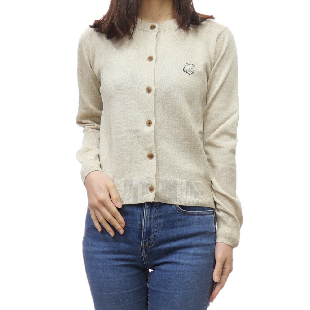 【正規店購入品】美品 メゾンキツネ カーディガン サイズL 楽天市場】メゾン キツネ MAISON KITSUNE 長袖カーディガン BABY