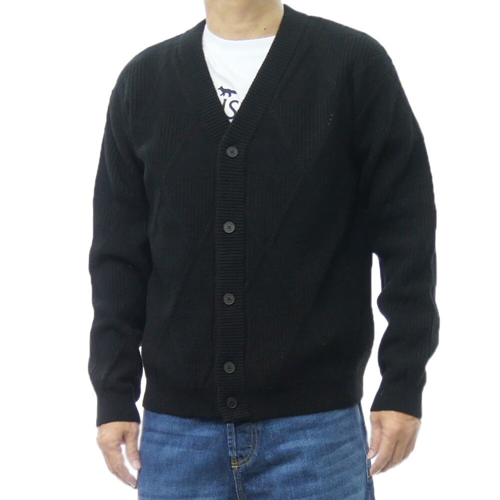 楽天市場】MAISON KITSUNE メゾンキツネ カーディガン NM00506 KT1006