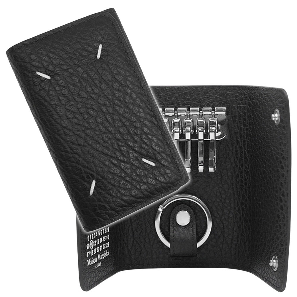 司　Maison Margiela ケース 黒 レザー 司 Maison Margiela ケース 黒 レザー Maison Margiela/メゾン