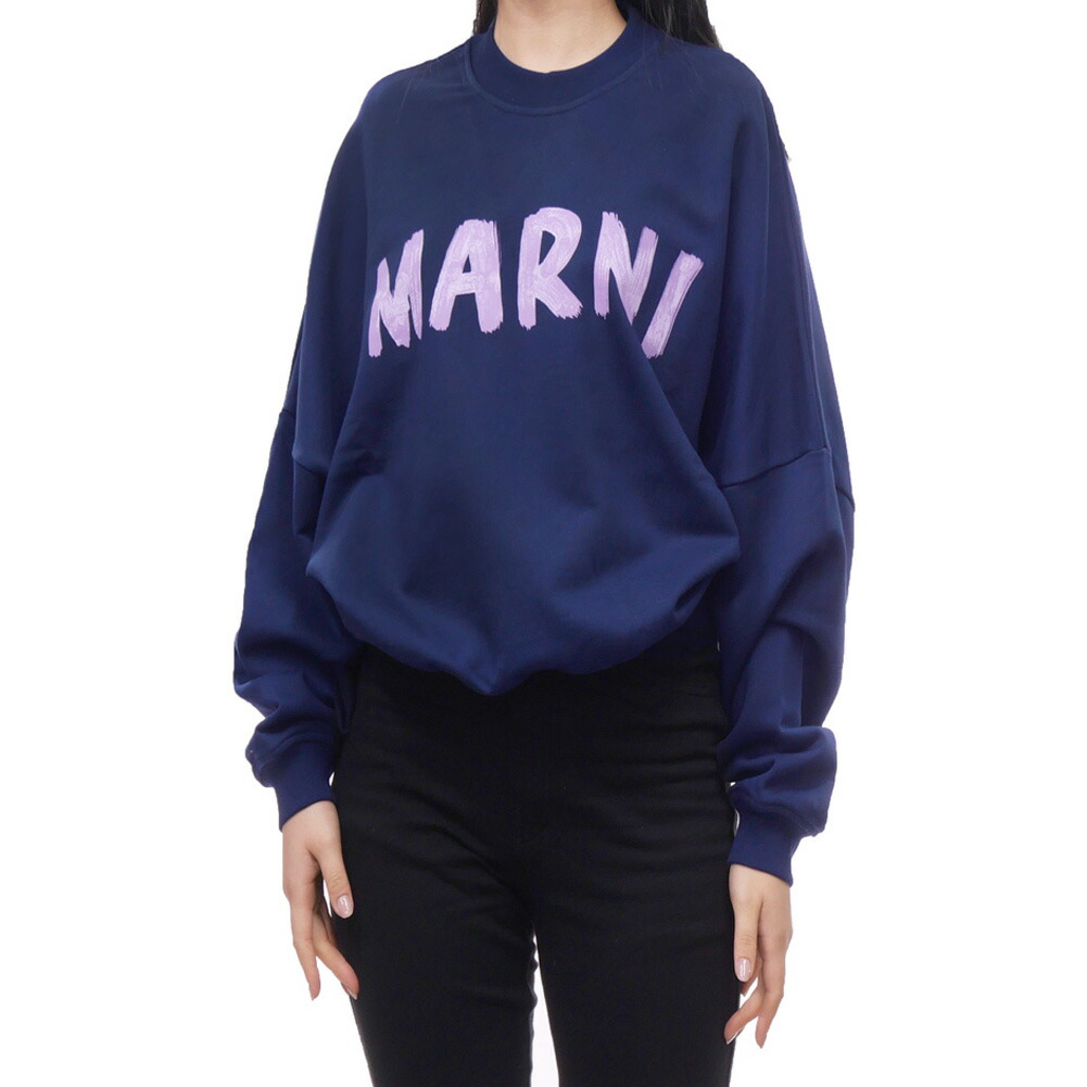 MARNI マルニ レディーストレーナー FLJE0185P2 USCU88 ネイビー
