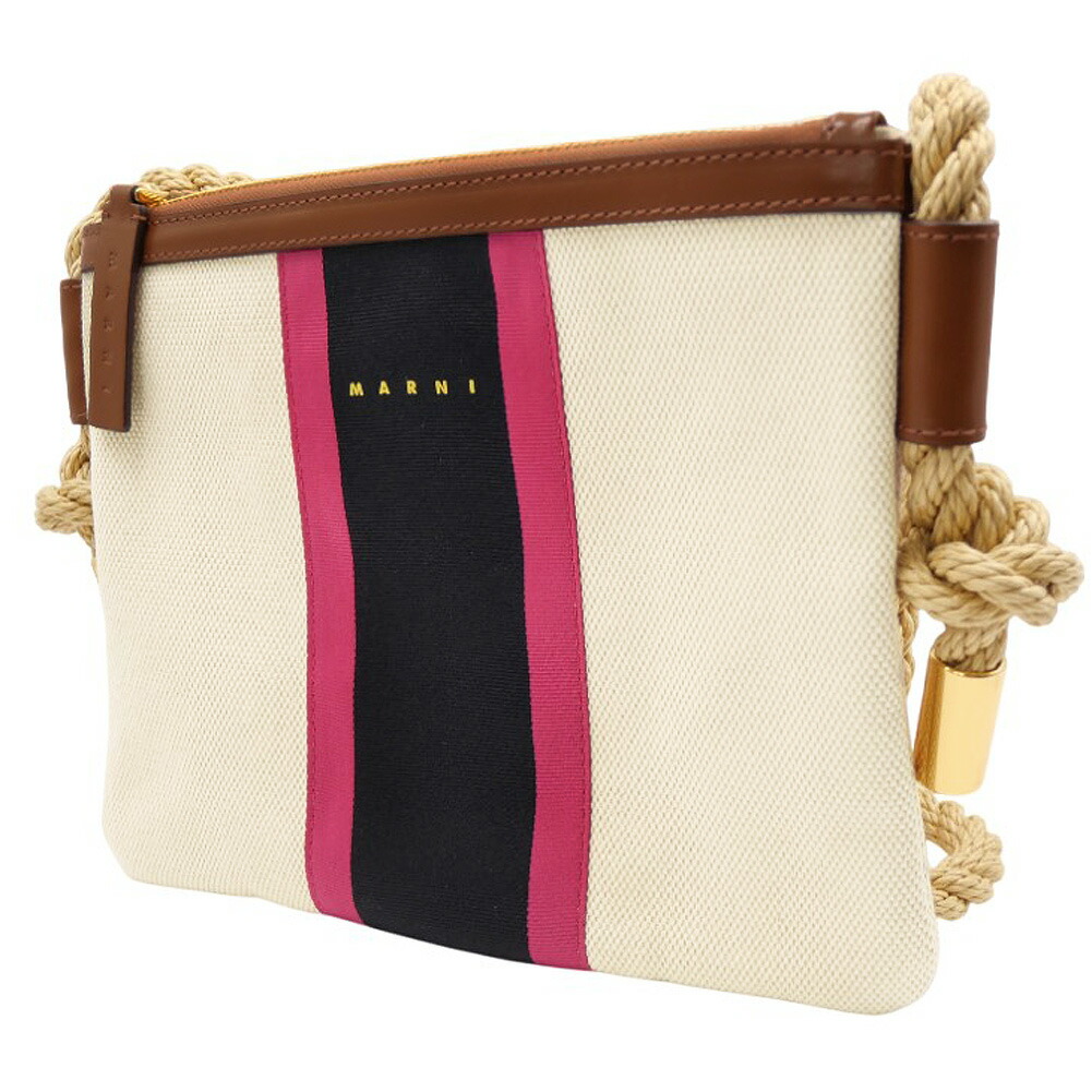 MARNI マルニ レディースショルダーバッグ PHMO0011U5 P6458 象牙色 バッグ・小物・ブランド雑貨-バッグ-レディースバッグ