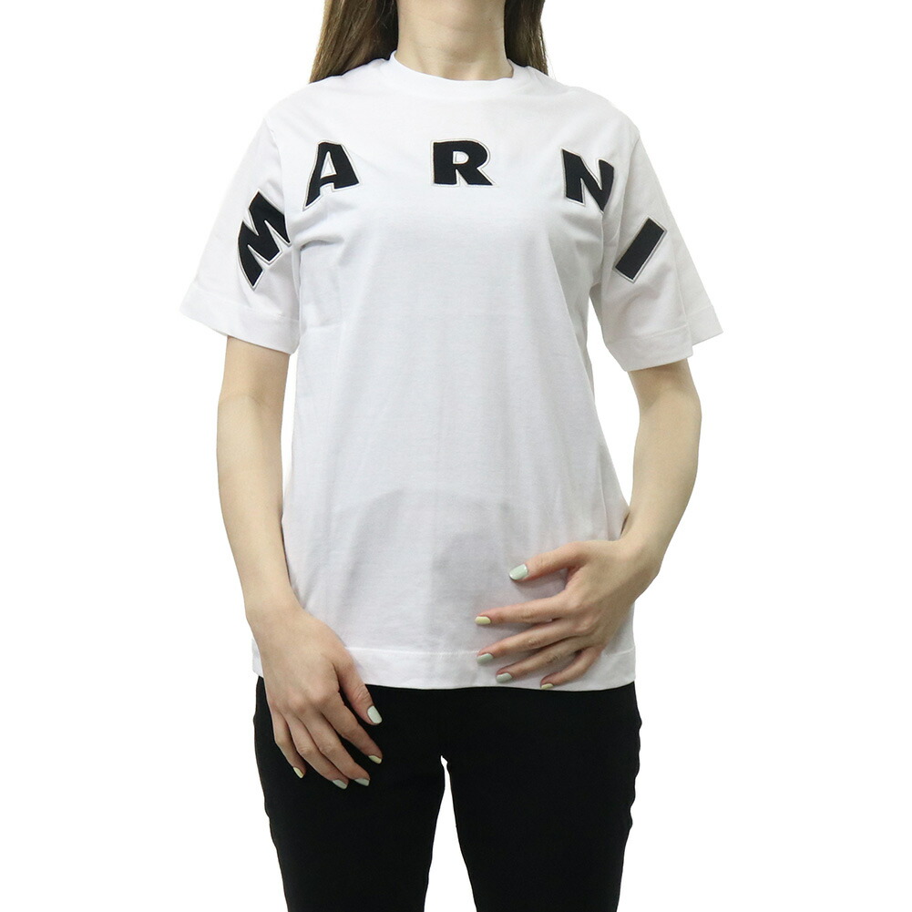 MARNI マルニ キッズ レディースクルーネックプルオーバー M01265 M00RF 白いこと 2026春夏新作