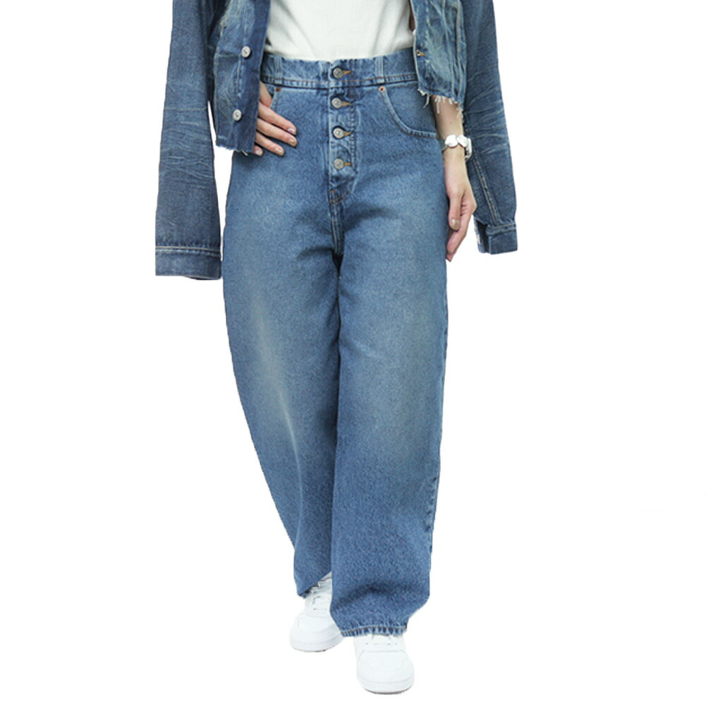 楽天市場】MM6 エムエムシックス ジーンズ S52LA0235 M30018 ハイ