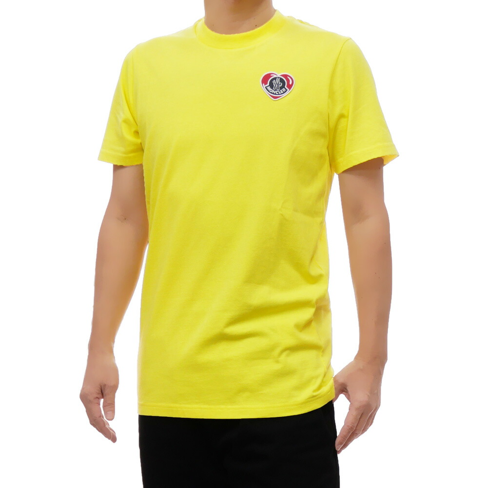 MONCLER イエロー Tシャツ TG.10A MONCLER イエロー Tシャツ TG.10A MONCLER イエロー Tシャツ TG.10A