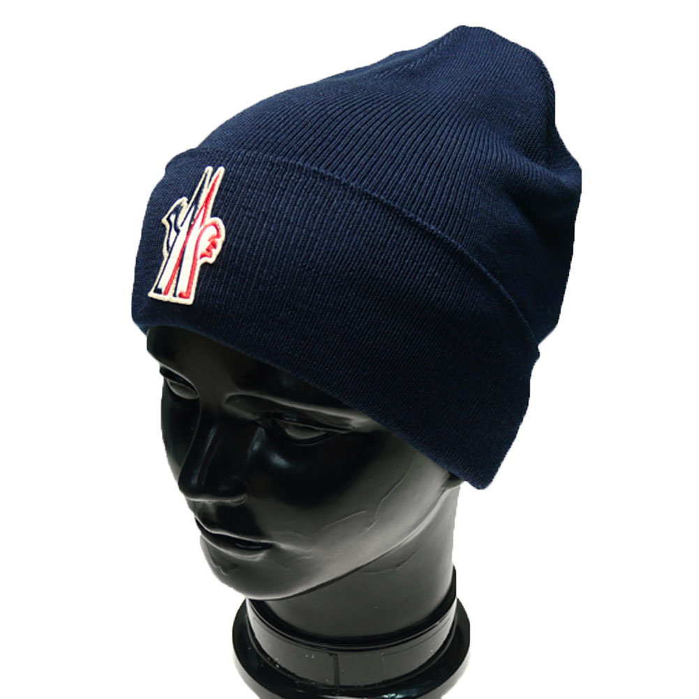 楽天市場】MONCLER モンクレール ニットキャップ 3B100-00-09974