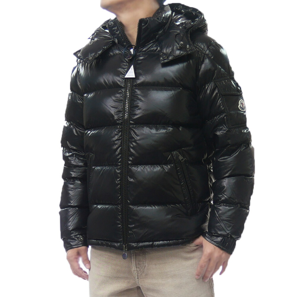 MONCLER ブラックダウンジャケット MONCLER 未使用品☆MONCLER モンクレール 23-24AW SEPIK ロゴ