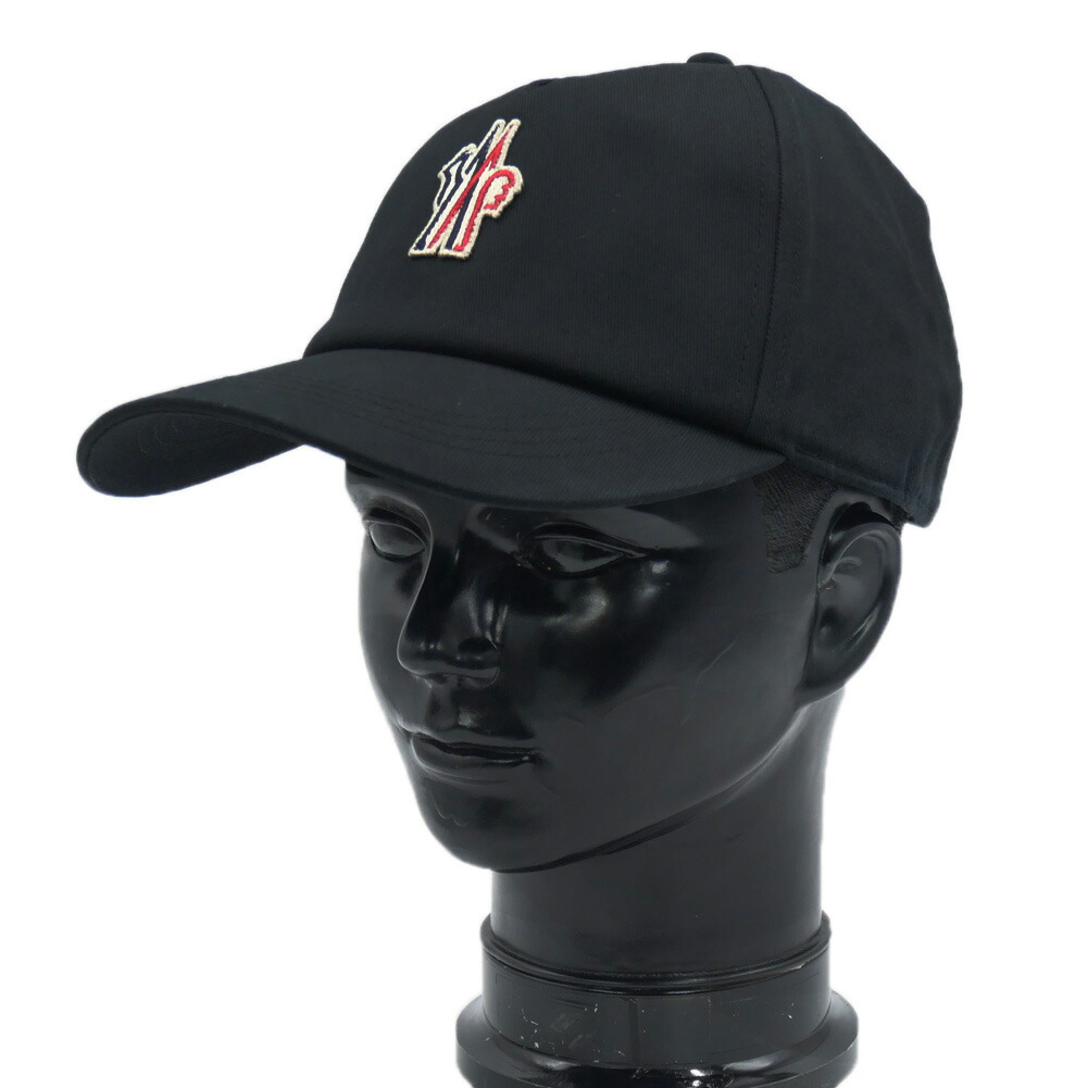 MONCLER モンクレール メンズキャップ 3B00001 04863 ブラック 2026春夏新作