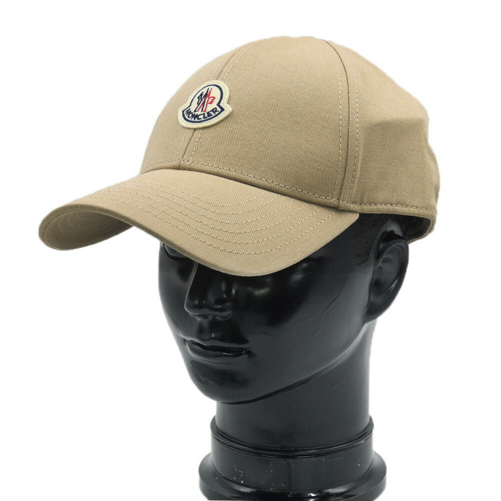 MONCLER モンクレール メンズキャップ 3B00048 04863 ベージュ 2026春夏新作