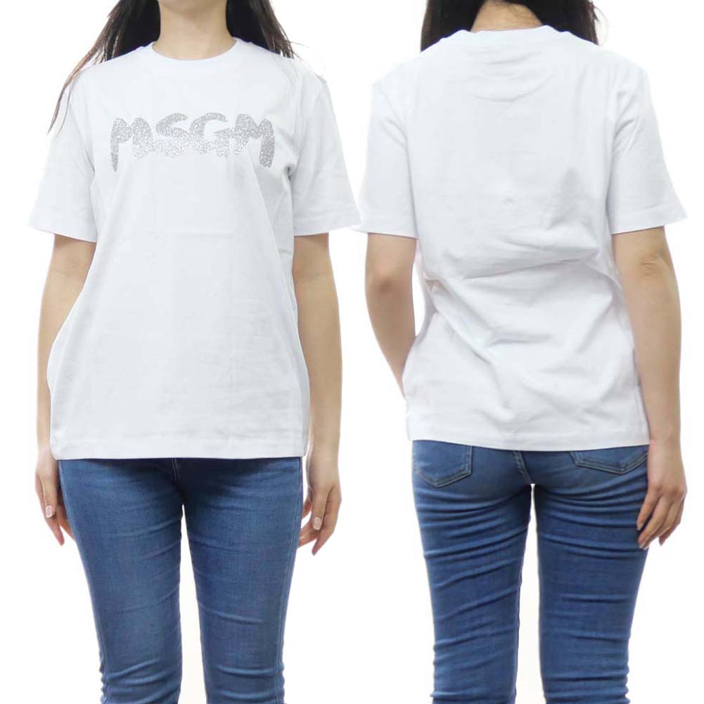 楽天市場】MSGM エムエスジーエム レディース クルーネック T