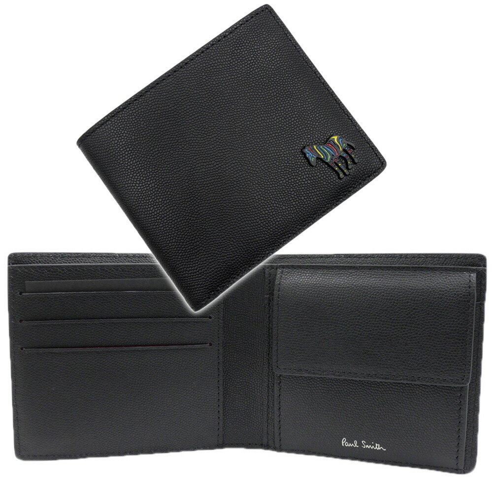 楽天市場】PAUL SMITH ポールスミス 二つ折り財布（小銭入れ付き） M1A