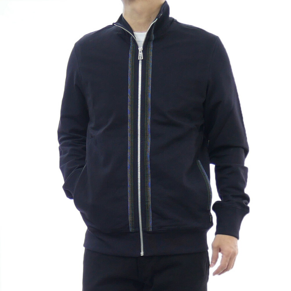 Paul Smith ブルゾン スウェット フルジッパー ロゴ 定番 Paul Smith ブルゾン スウェット フルジッパー ロゴ 定番