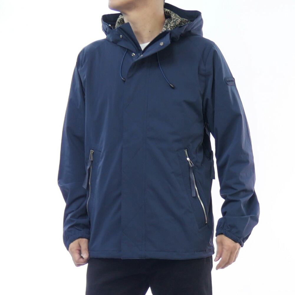 Paul Smith ネイビー ブルゾン Navy Recycled Polyester Zip Blouson Jacket