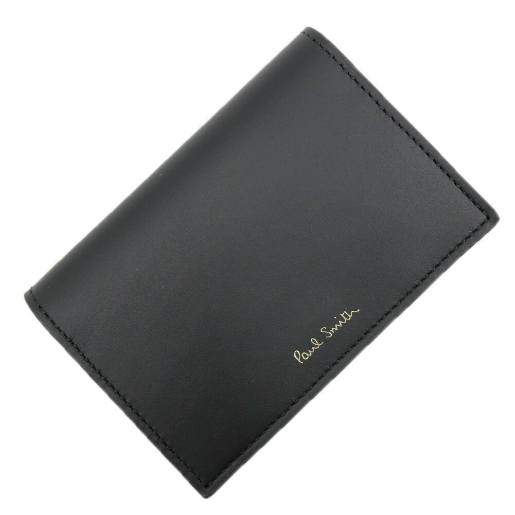 PAUL SMITH ポールスミス ビジネスカードケース/名刺入れ M1A 6758 CMULTI ブラック