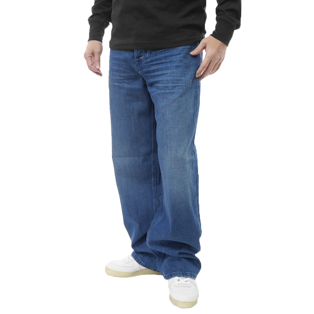 【期間限定ポイント5倍】DIESEL ディーゼル メンズ ジーンズ A11598-0BEBJ / 2001 D-MACRO L.32 ブルー ワイド ストリート アメカジ｜BIVLABO