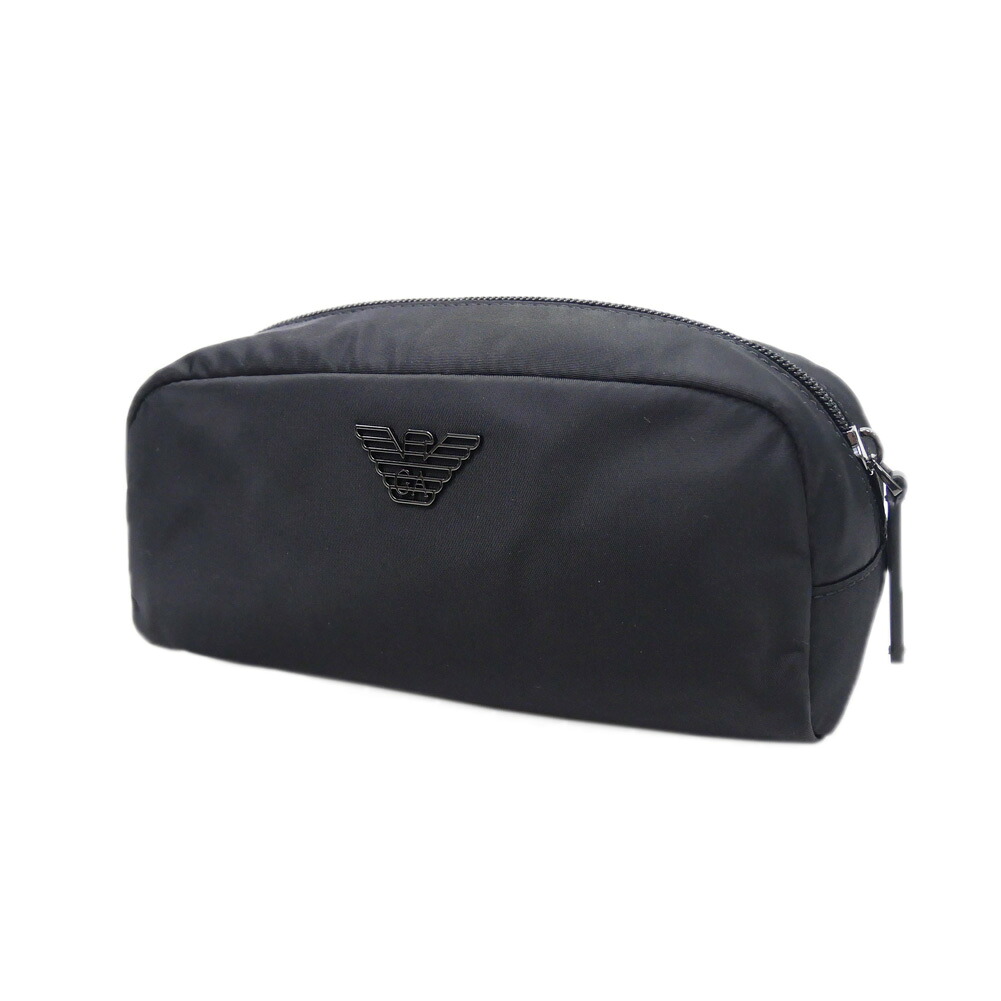 【期間限定ポイント5倍】EMPORIO ARMANI エンポリオ アルマーニ メンズ クラッチバッグ セカンドバッグ EM003560 AF13454 ブラック 定番 人気商品 カバン ハンドバッグ|BIVLABO