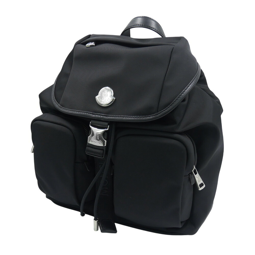 【期間限定ポイント5倍】MONCLER モンクレール レディース バックパック 5A00002 M6980 / NEW TRICK BACKPACK デイパック リュック ブラック|BIVLABO