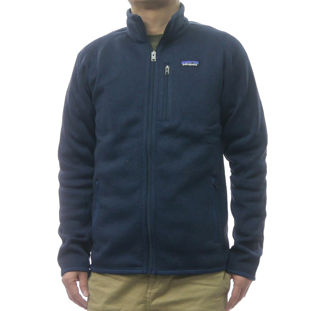 【期間限定ポイント5倍】PATAGONIA パタゴニア メンズ フリース ジャケット 25528 / M’S BETTER SWEATER JKT(メンズ ベター セーター ジャケット)ネイビー|BIVLABO