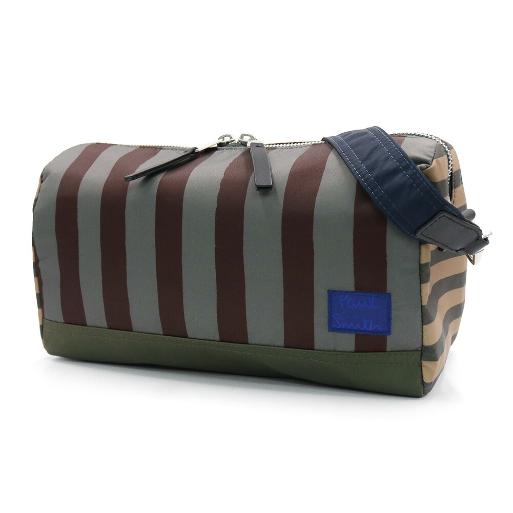 【期間限定ポイント5倍】PAUL SMITH ポールスミス メンズ ショルダーバッグ M1A 8290 USMIXX クロスボディバッグ ストライプ マルチカラー｜BIVLABO