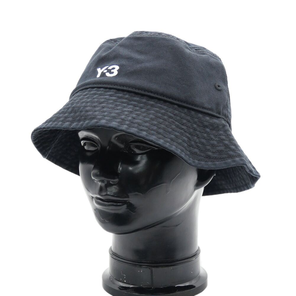 【期間限定ポイント5倍】Y-3 ワイスリー メンズ レディース バケットハット IX7000 / Y-3 BUCKET HAT ブラック 帽子 男女兼用 ストリート スポーティー｜BIVLABO