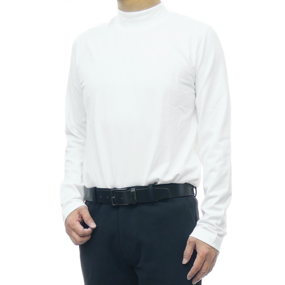 【期間限定ポイント5倍】CIRCOLO1901 チルコロ1901 メンズ ハイネック ロングTシャツ CN4475 ホワイト 上質 ジャージー 大人 万能 ベーシック｜BIVLABO