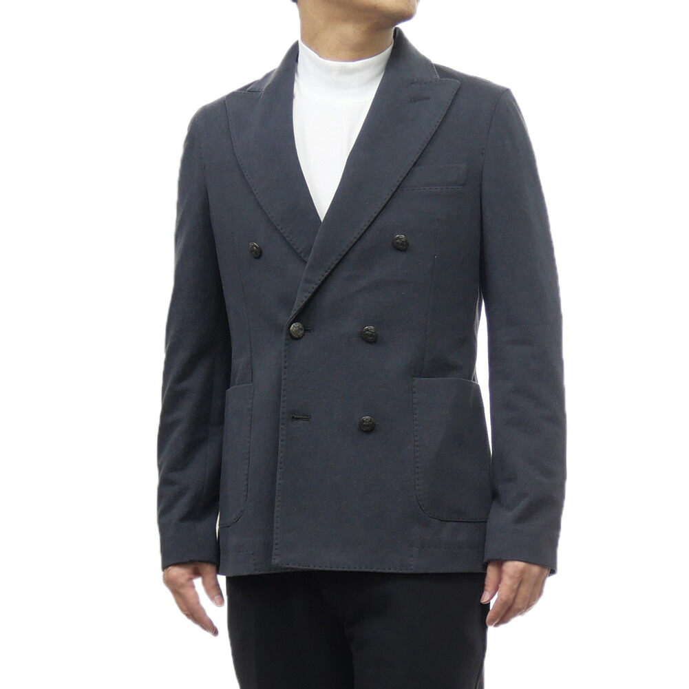 【期間限定ポイント5倍】CIRCOLO1901 チルコロ1901 メンズ ダブル6Bジャケット CN4442 ダークグレー ジャージー 無地 クラシコ 30代 40代 大人 紳士|BIVLABO