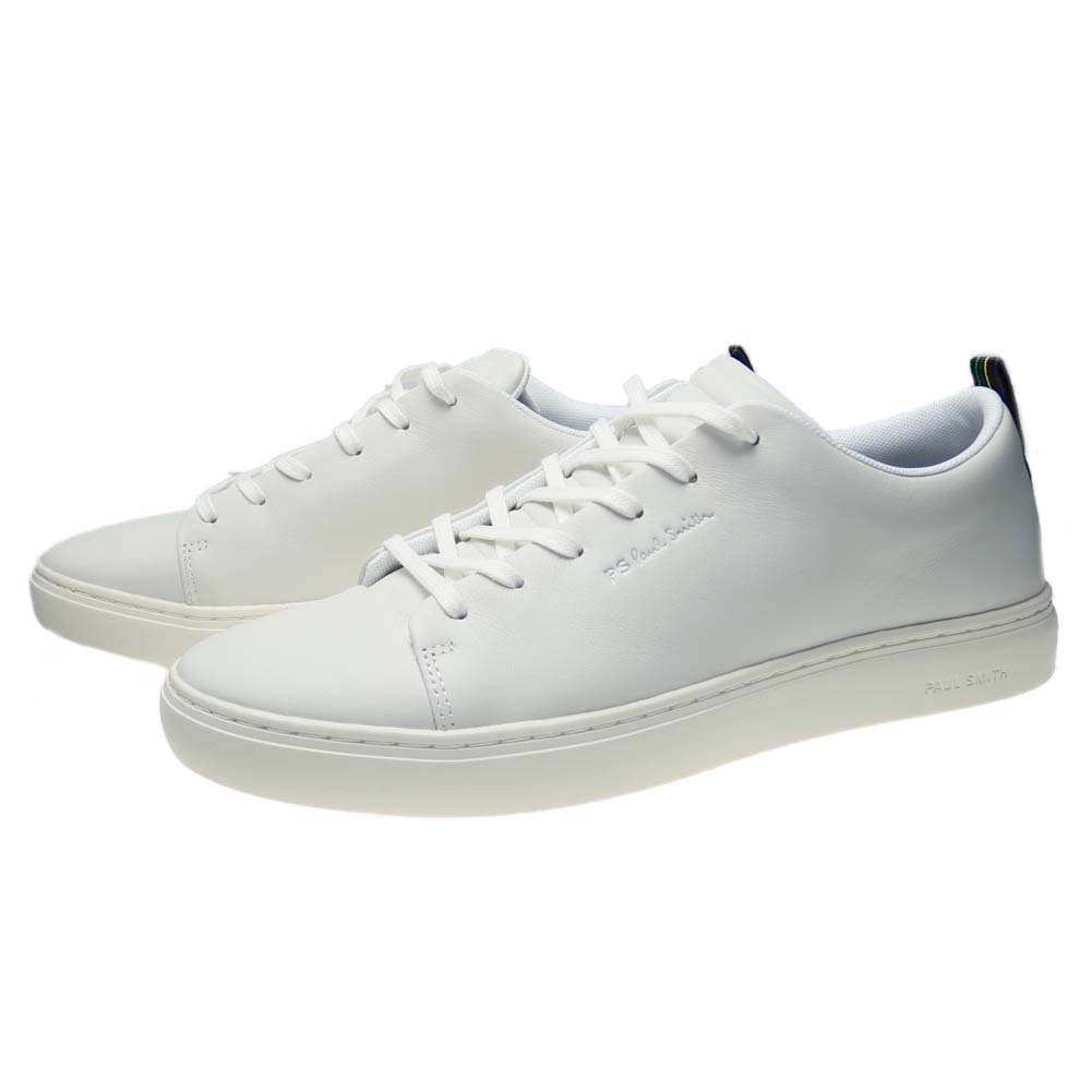 【期間限定ポイント5倍】PS PAUL SMITH ポールスミス メンズ ローカット スニーカー M2S LEE20 JLEA / LEE ホワイト /定番人気商品 レザー シンプル ベーシック|BIVLABO