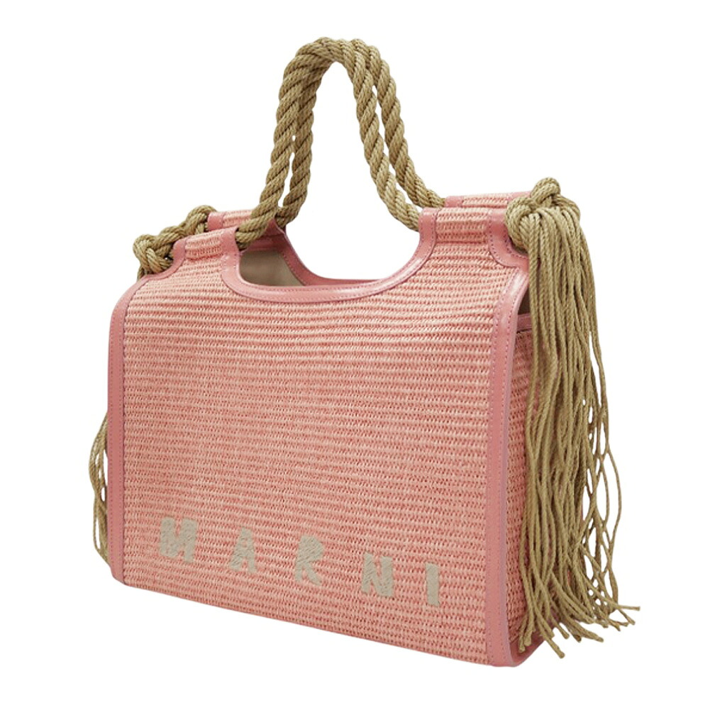 【期間限定ポイント5倍】MARNI マルニ レディース トートバッグ BMMP0024U0 P3860 ピンク リゾート カバン｜BIVLABO
