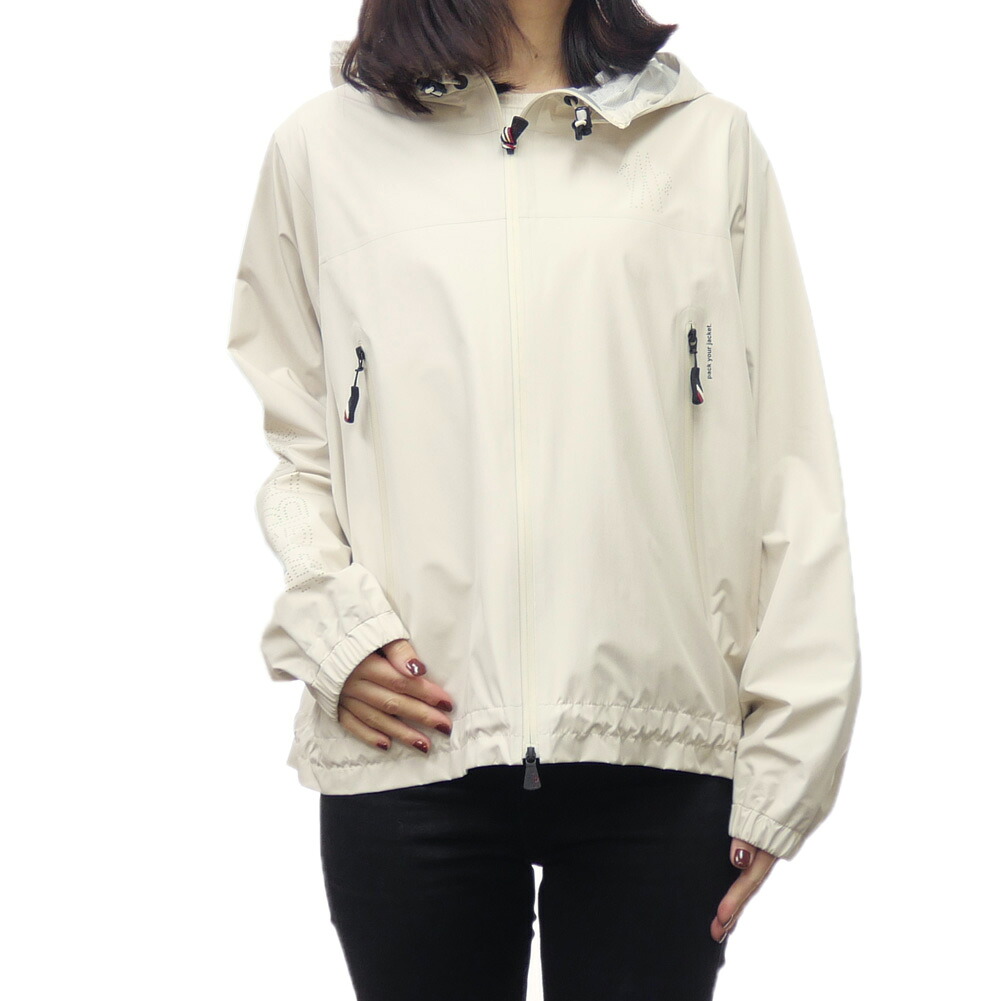 【期間限定ポイント5倍】MONCLER モンクレール レディース ナイロン ジャケット 1A00004 597C5 / FANES GIUBBOTTO ライトベージュ 軽量 アウトドア|BIVLABO