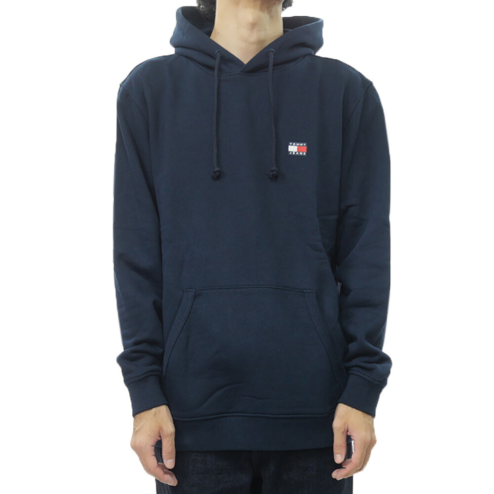 【期間限定ポイント5倍】TOMMY JEANS トミージーンズ メンズ プルオーバー パーカー DM20258 ネイビー シンプル ベーシック|BIVLABO