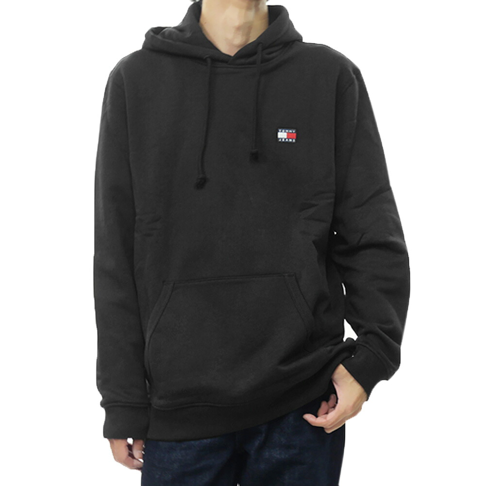 【期間限定ポイント5倍】TOMMY JEANS トミージーンズ メンズ プルオーバー パーカー DM20258 ブラック シンプル ベーシック|BIVLABO