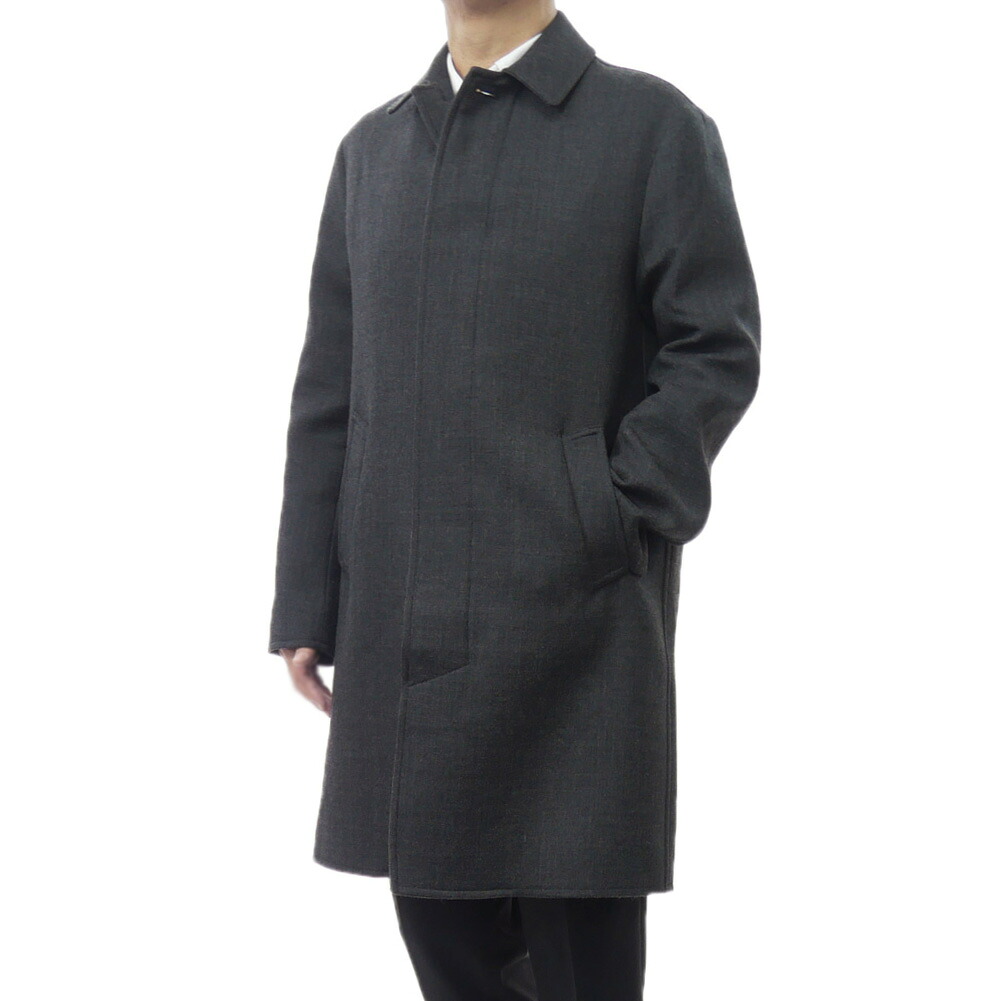 【期間限定ポイント5倍】CIRCOLO1901 チルコロ1901 メンズ ステンカラーコート CN5094 グレー 比翼仕立て ウール100% ビジネスコート ロングコート アウター ブランド インポート ビジカジ カジュアル きれいめ 上質|BIVLABO