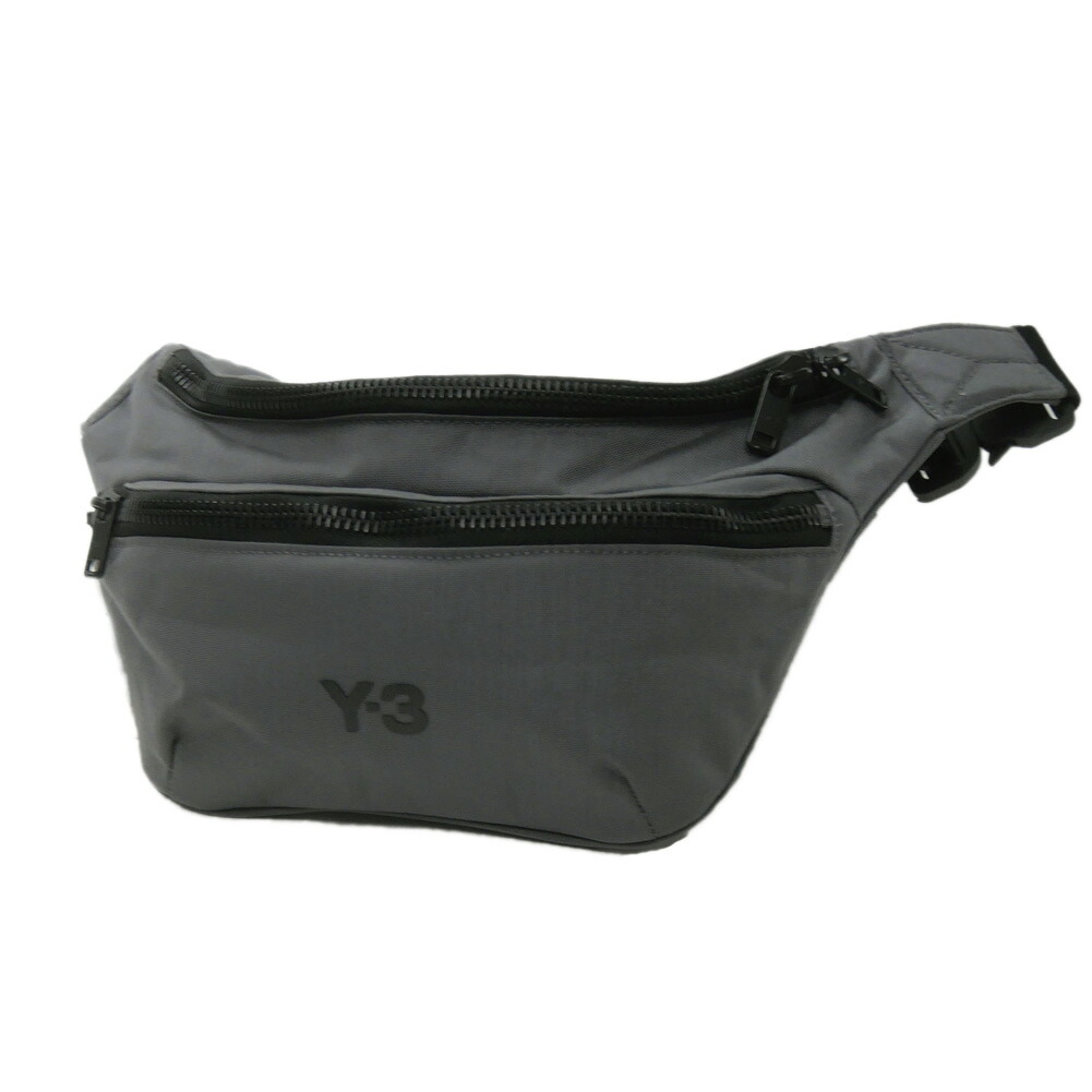 【期間限定ポイント5倍】Y-3 ワイスリー メンズ ボディバッグ KC0807 Y-3 FANNY PACK グレー CORDURA コーデュラ ナイロン ウエストポーチ クロスボディバッグ ロゴ 軽量 カジュアル ストリート｜BIVLABO