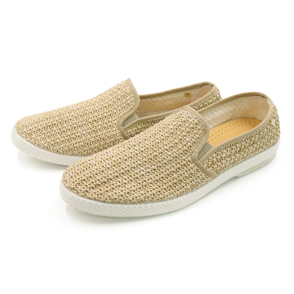 RIVIERAS リビエラ メンズスリッポン 1311 / NUDUDE ベージュ 定番一般受け商いもの