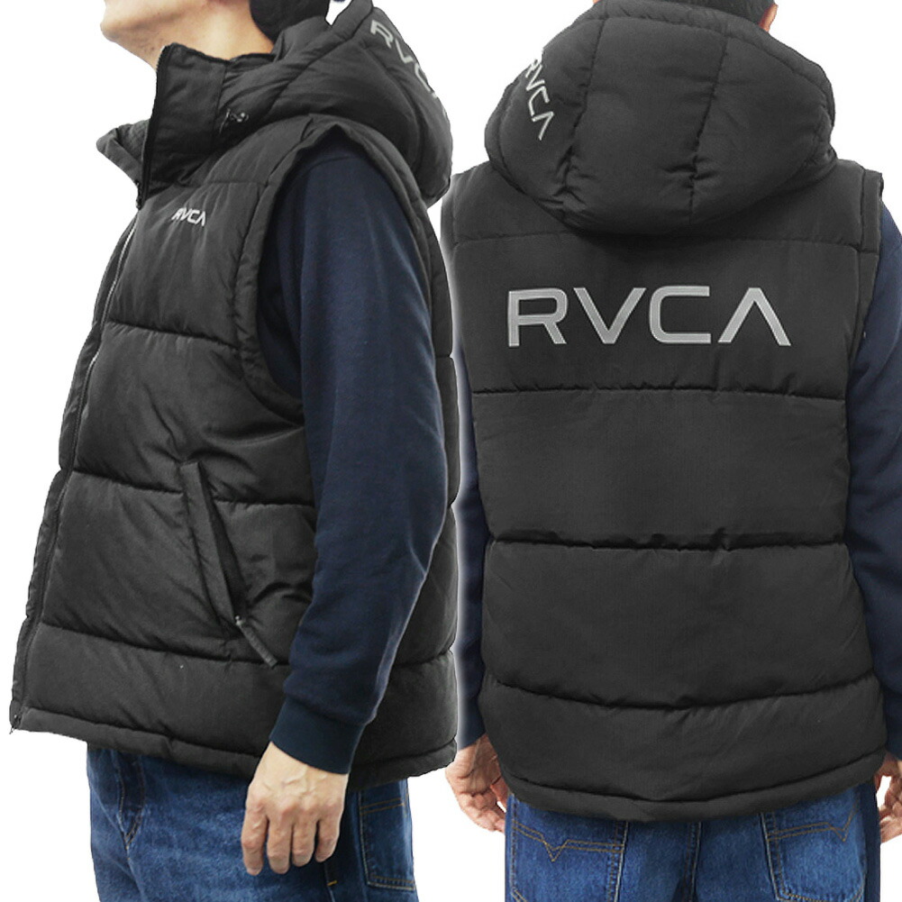 RVCA ルーカ メンズ中綿ベスト BF042762 / RVCA PUFFER VEST ブラック