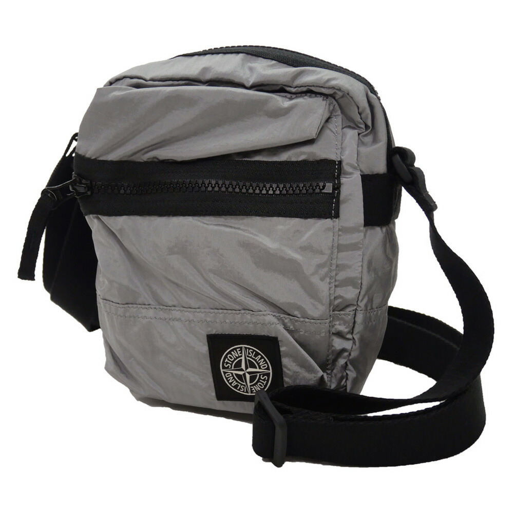 STONE ISLAND ストーンアイランド メンズショルダーバッグ 9200015 グレー 2026春夏新作