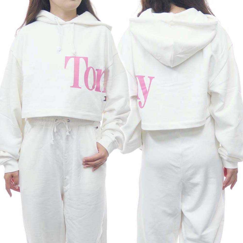  JEANS トミージーンズ レディースプルオーバーパーカー DW0DW13577 ネイビー HILFIGER DENIM TOMMY JEANS トミージーンズ レディースプル