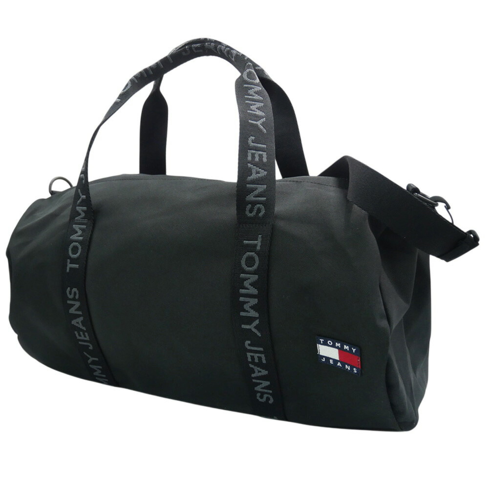 TOMMY JEANS トミージーンズ メンズボストンバッグ AM14079 ブラック 2026春夏新作