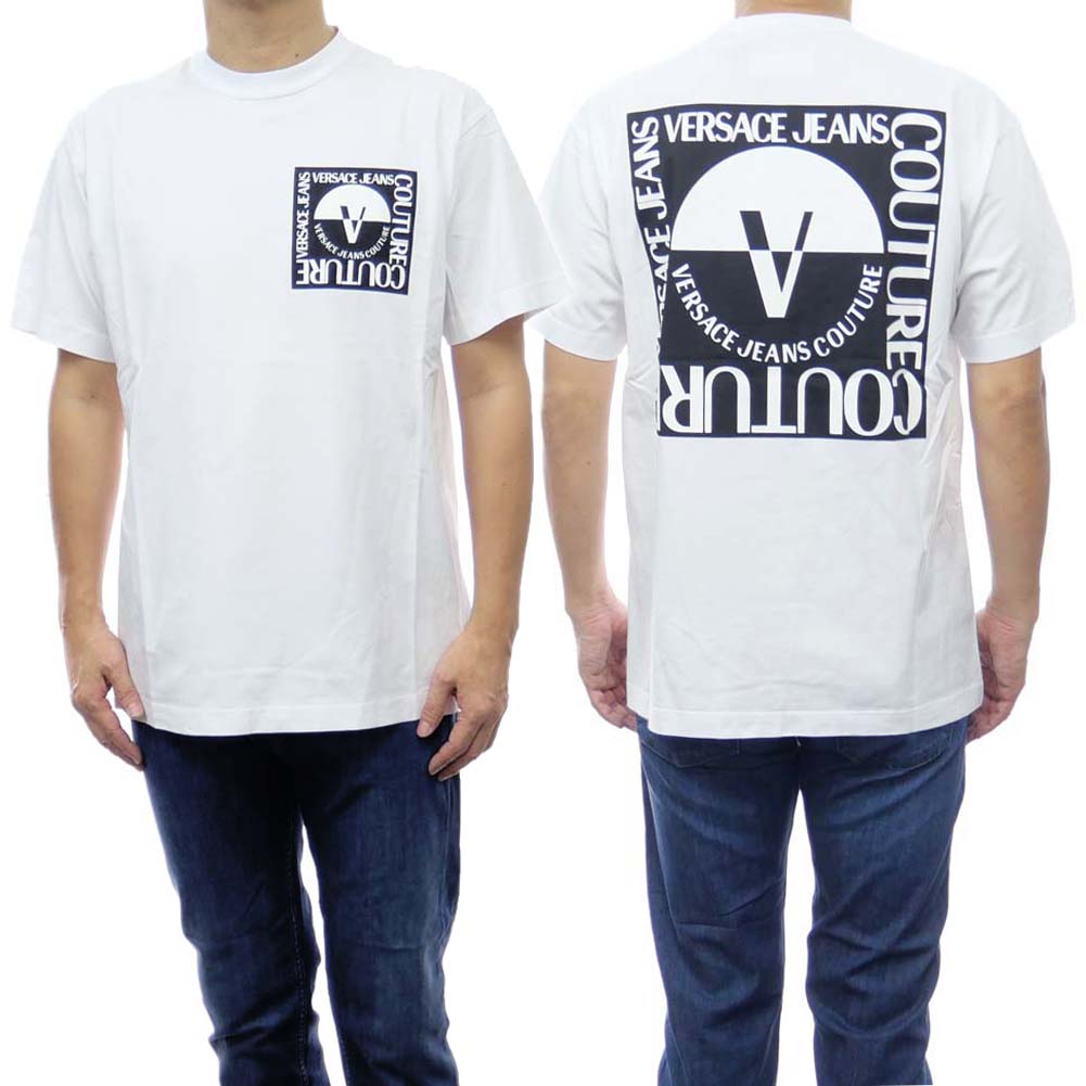 VERSACE JEANS ◆COUTURE ヴェルサーチ ロゴ Tシャツ 3色◆ 中古・古着通販】VERSACE JEANS COUTURE (ヴェルサーチ ジーンズ