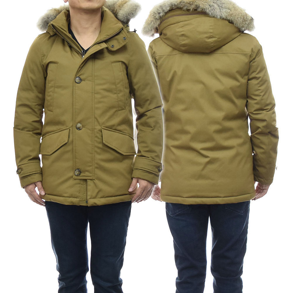 最安値 Woolrich ウールリッチ メンズダウンコート Laminated Parka Hc Woou02mrut1974 ブラウン Rakuten Bolshakova Interiors Com