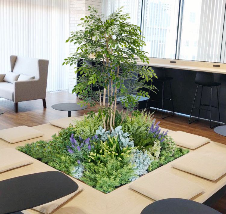 シマ秦皮 寄せ植え 140珊 (フェイクグリーン 人工 観葉草木 造花 ガーデニング 室内装飾 今めかしい 室内 あずま屋 かざり付ける 地びた取りまかなう 事務室 記号天然木 自作 植栽 トレーダー 製造会社 より良い緑であること 一風変わった 製造会社)