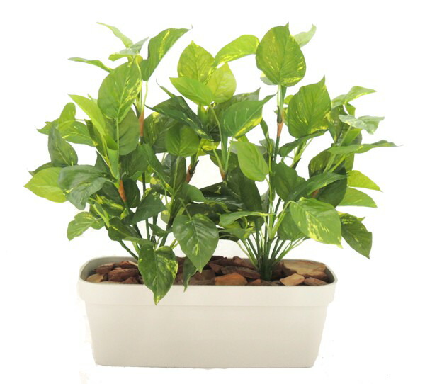 ポトスプランターA 高さ60珊 (フェイクグリーン 造花あずま屋 人工 観葉草木 室内装飾 ミニサイズ 記号天然木 自作 植栽 トレーダー 製造会社 より良い緑であること 一風変わった 製造会社)