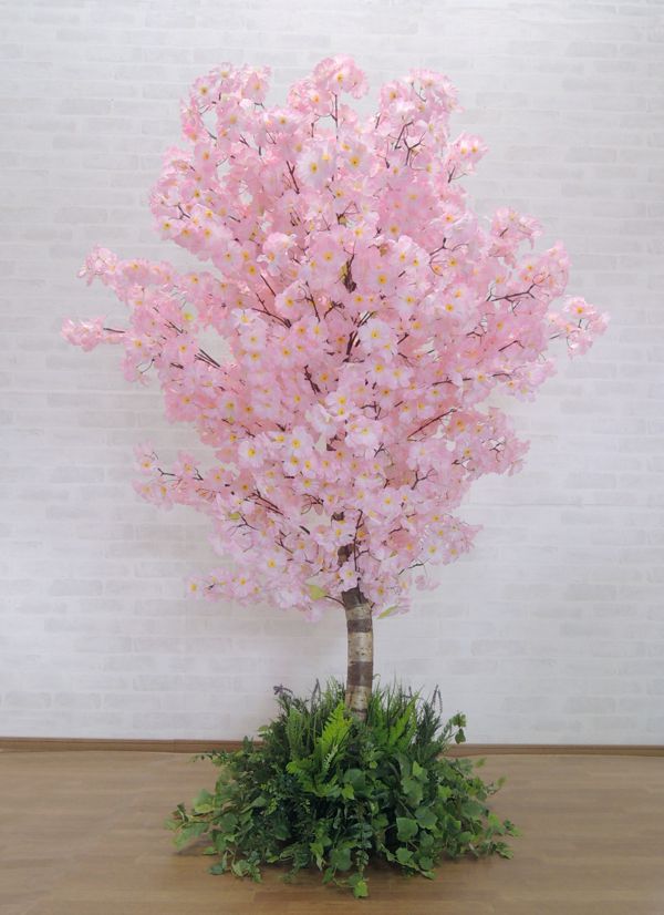 造作 桜 野草バージョン 装飾仕立て 桜の木 おしゃれ 造花 サクラ 室内 装飾仕立て 180cm 造花 ピンク 人工観葉植物 インテリア 大型 春 飾り フェイクグリーン 作り物 造木 造花観葉植物専門店ビワールデコ造花 サクラ ピンク 人工観葉植物 インテリア おしゃれ 室内