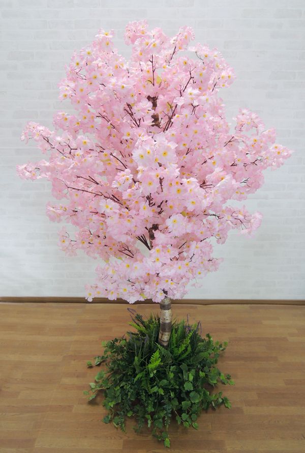 室内 人工観葉植物 壁面 造木 造花観葉植物専門店ビワールデコ造花 インテリア 人工観葉植物 春 装飾仕立て フェイクグリーン 造花 180cm 装飾 大型 桜の木 ピンク ピンク インテリア 造花 飾り 作り物 造作 サクラ 室内 サクラ おしゃれ 大型 野草バージョン おしゃれ