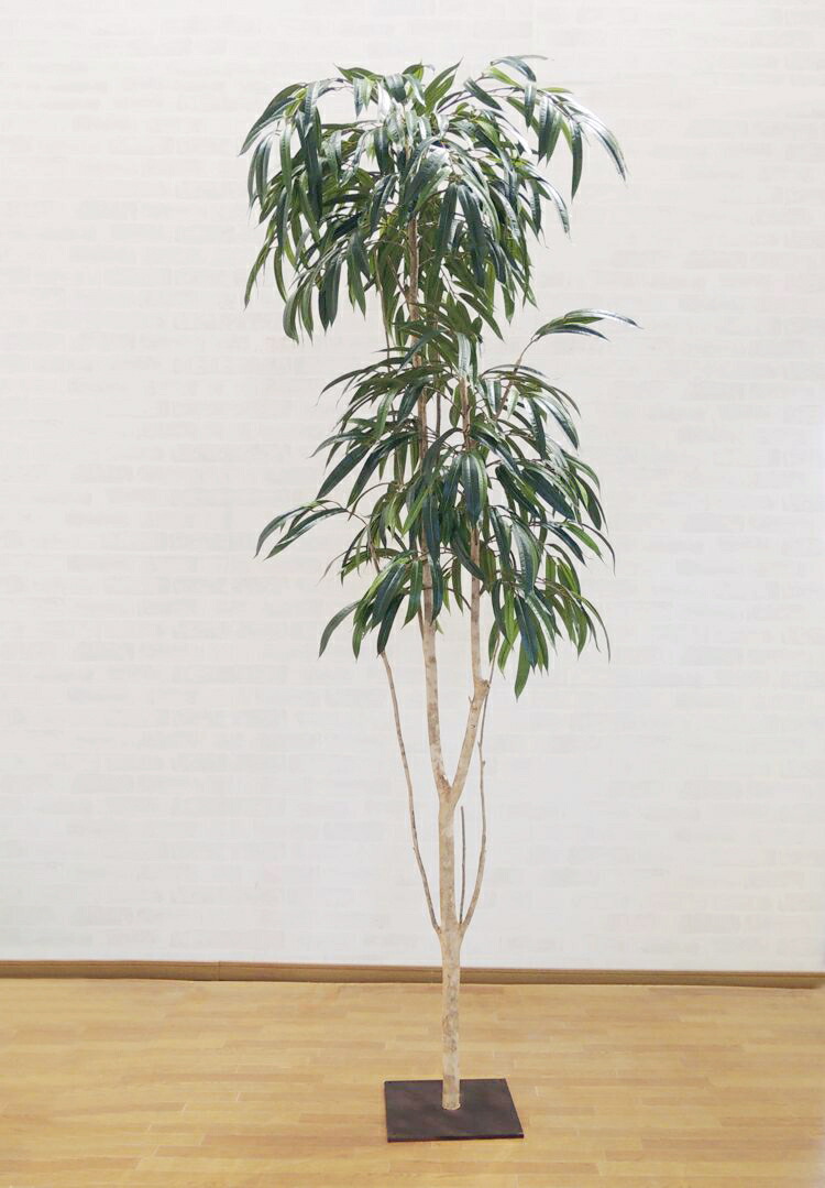 ショウナンゴム 240cm (ショウナンアムステルダムキング 造花 インテリア 人工観葉植物 2.4m おしゃれ 室内 大型 フェイク グリーン ディスプレイ 作り物 プランツ フィカスイレグラリス シンボルツリー 自作 植栽 業者 メーカー ベストグリーン オリジナル 製造元)｜造花観葉植物専門店ビワールデコ