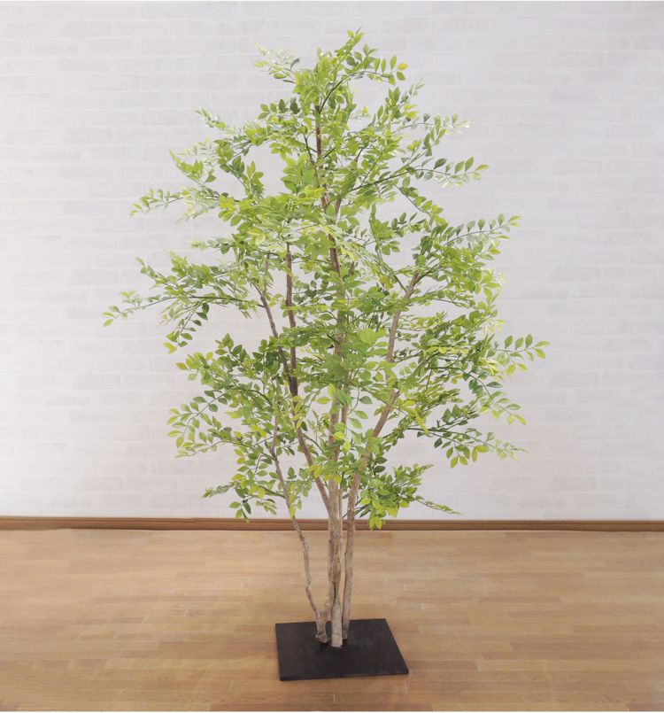 小さい葉っぱの木 180cm (鉢植え) (造花 ミニフィカス ベンジャミン