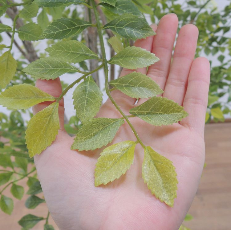 楽天市場 トネリコの木 明るい葉 180cm 造花 インテリア フェイクグリーン おしゃれ 室内 人工 観葉植物 ゴールデンリーフ 装飾 造花観葉植物専門店ビワールデコ